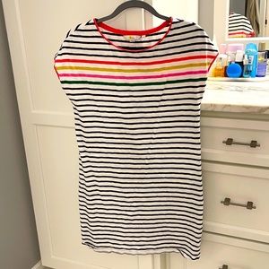 Boden striped shirt dress